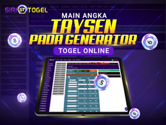 ANGKA TAYSEN PADA GENERATOR TOGEL ONLINE