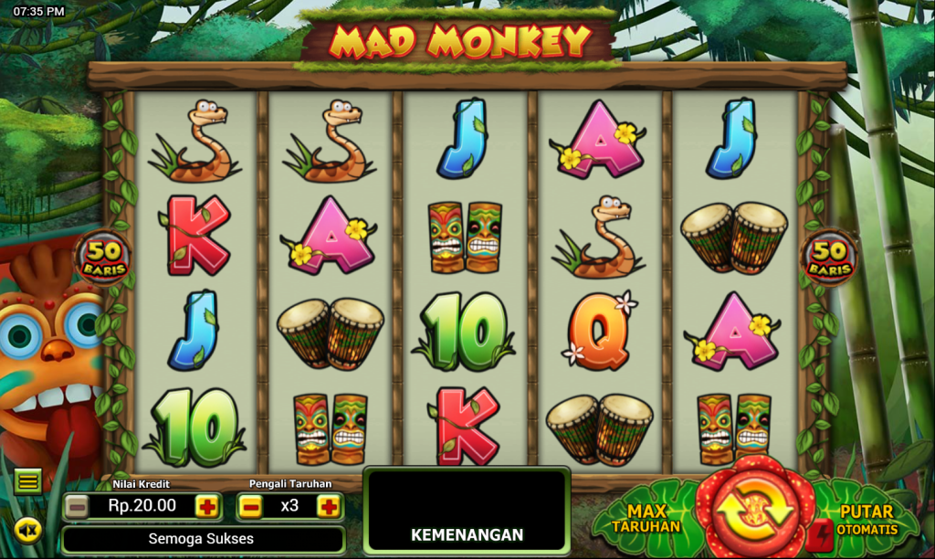 Raih Scatter dan Kemenangan Ganda di Mad Monkey H5