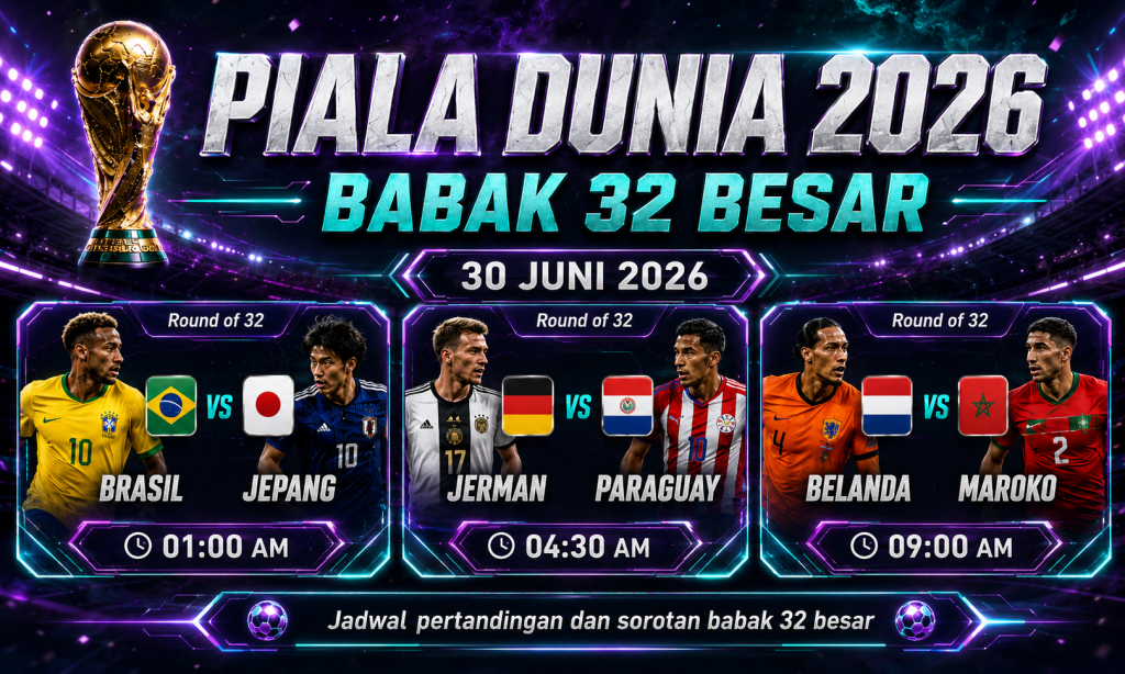 Jadwal Piala Dunia Lengkap